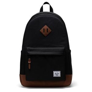 Herschel Heritage 24 L Backpack Laptop Business Travel School  Black/Tan