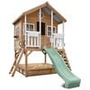 Lifespan Kids Winchester Cubby House (Elevated 1.2m) with 2.2m Pastel Green Slide
