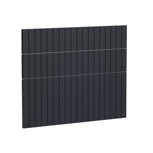 Kaboodle 900mm Poppy Seed V-Groove 3 Drawer Panels