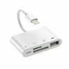 Perth Laptops 4 in 1 OTG Camera Card Reader to USB Adapter SD TF For iPhone iPad iPod Touch