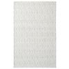 Contemporary Handwoven Wool Rug-Luxury 6408-Ivory Silver-190x280cm