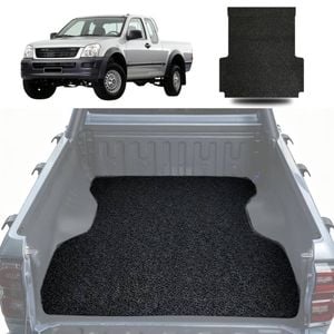 Signature Honeycomb UTE Tub Mat Tray Liner for Holden Rodeo 2003 - 2008 (2-Door Regular Cab and Extended Cab) - Black