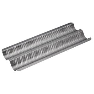 Master Class Baguette Tray Crusty Bake Non Stick Bakeware Bread Pan