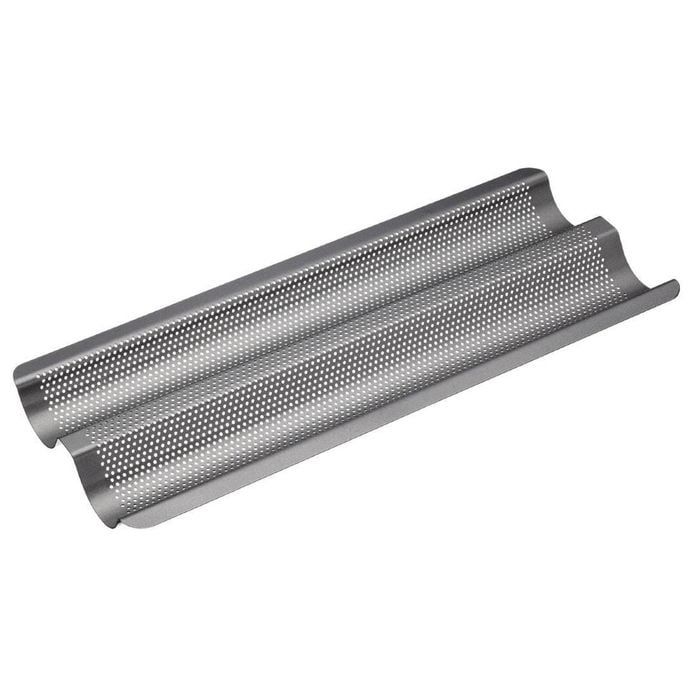 Master Class Baguette Tray Crusty Bake Non Stick Bakeware Bread Pan