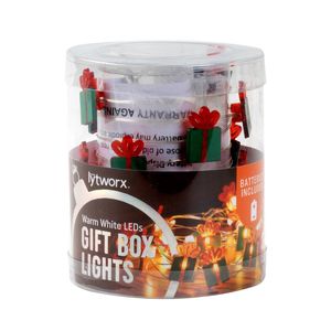 Lytworx Warm White Battery Gift Box Lights - 20 Pack