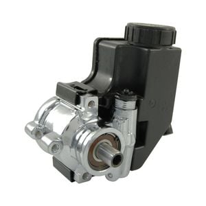 Power Steering Pump GM Type 2 with Reservoir, Chrome Housing, Universal