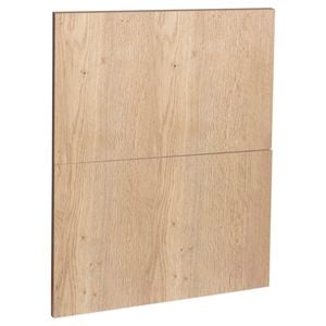 Kaboodle 600mm Hazelnut V Modern 2 Drawer Panels