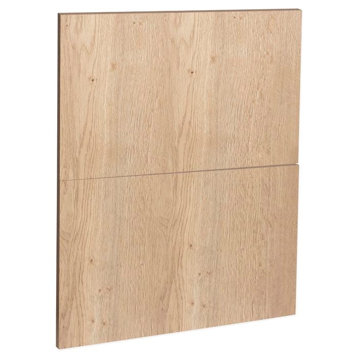 Kaboodle 600mm Hazelnut V Modern 2 Drawer Panels