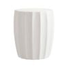 Oikiture Side Table End Stool Coffee Bedside Magnesium Cement