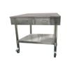 Mobile Work bench with 2 drawers and undershelf - SWBD7-2