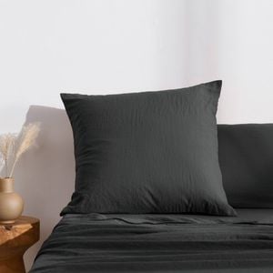 Dreamaker Superfine Washed Microfibre Euro 65 X 65cm - Black