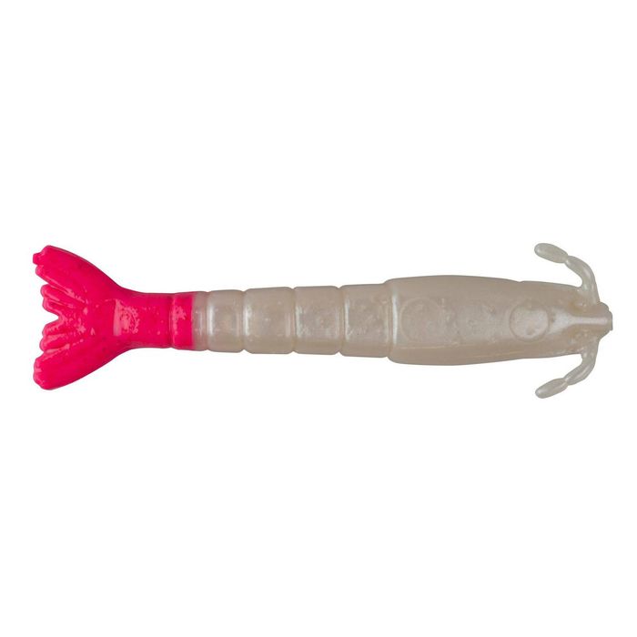 Berkley Gulp Shrimp 3" Soft Plastic Fishing Lure Pearl White Pink