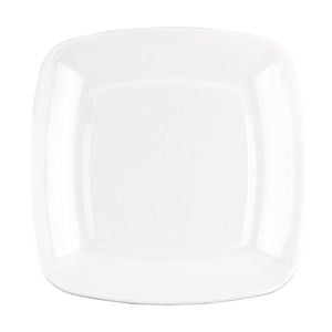 12x 2pc Partyware Square Serving Platter Set Serveware 305mm White