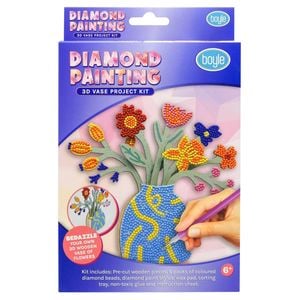 Boyle Diamond Painting 3D Vase Project Kit