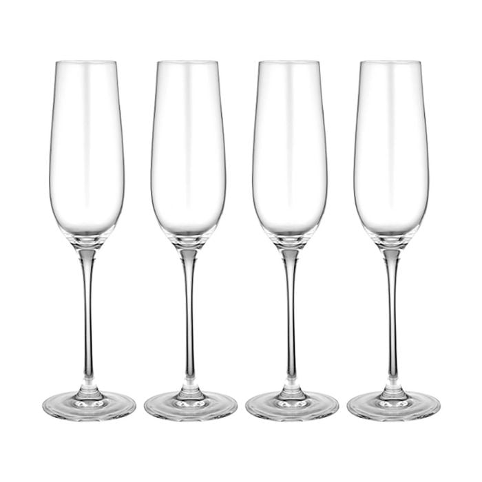 4pc Tempa Quinn Champagne Glass