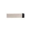 Zanda 80mm Brushed Nickel Square Skirting Fix Door Stop