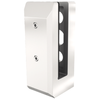 ProtectorAl White Matt Face Mount Adjustable Angle Spigot