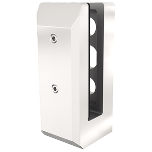 ProtectorAl White Matt Face Mount Adjustable Angle Spigot