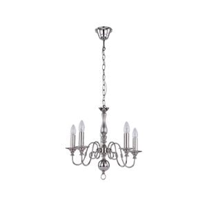 Lexi Lighting Small Ganeed Rustic 9-Light Pendant Light 50cm