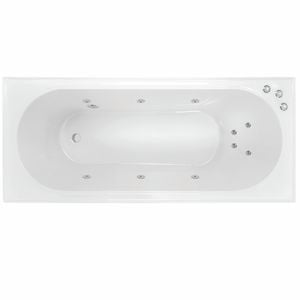 Decina 1665mm Turin 10 Jet Santai Spa Bath