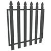 ProtectorAl 975 W x 1000mm H Monument Aluminium Bishop Garden Gate