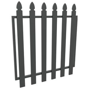 ProtectorAl 975 W x 1000mm H Monument Aluminium Bishop Garden Gate