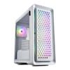 Fsp Cut593p Tempered Glass Rgb Atx Computer Case - White [cut593p White]