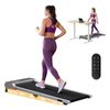 Everfit 3 in 1 Walking Pad Treadmill 12% Incline Under Desk Treadmills for Home With 40cm Silver