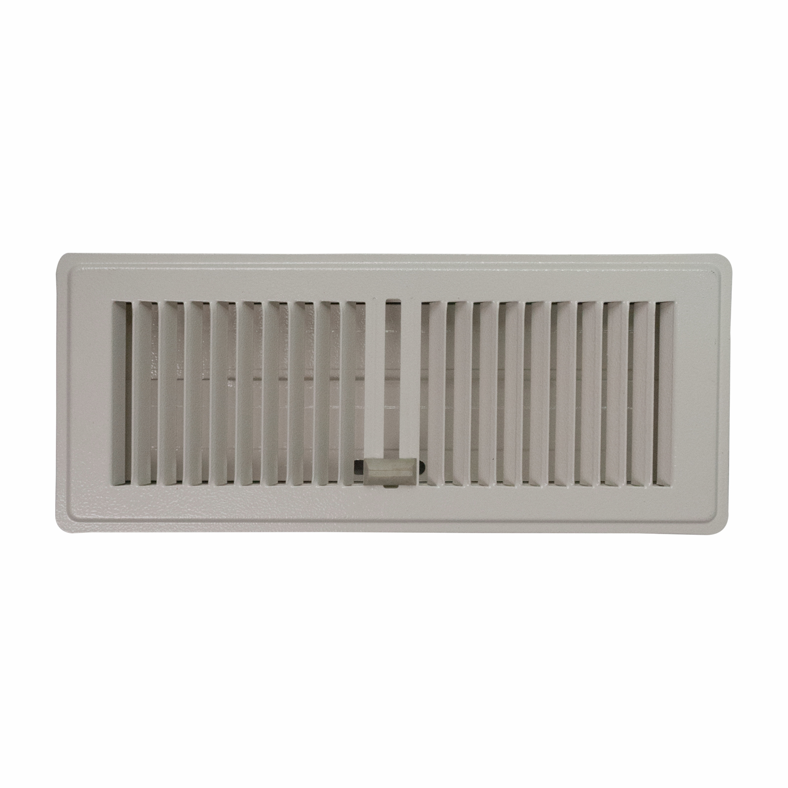 Deflecto 300 x 100mm Smooth Cream Metal Floor Vent product image