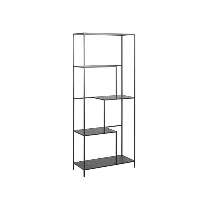Modern Furniture INFINITY Shelving Unit 72x170cm - Black