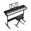 Alpha 61 Keys Electronic Piano Keyboard Digital w/ Stand Stool