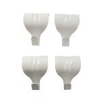 Everhang 10kg White Picture Hanging Moulding Hook - 4 Pack