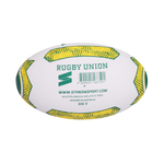 STRADIA Trend Size 5 Rugby Union Ball - Club Practice Perfected with 3D Pimple Grip Technology