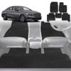 6D Diamond Car Floor Mats for Mercedes-Benz CLA-Class (C117)2013-2019-Full Set-Black-Outback GT