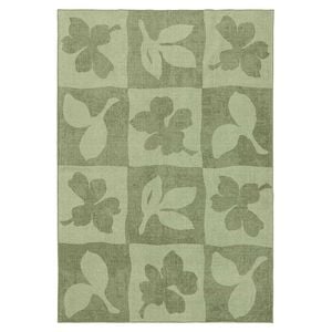 Loopsie-290cm X 190cm-knightsbridge Printed Green Washable Rug