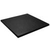 Brixx Commercial Rubber Flooring Black - 15mm Gym Mats (1m X 1m)