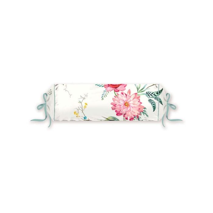 Pip Studio 22cm x 70 cm White Fleur Grandeur White Roll Cushion 22x70cm