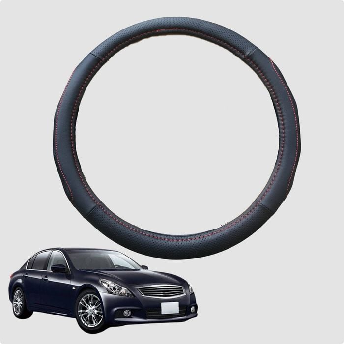 Steering Wheel Cover for Nissan Skyline 2006-2014 (V36) 38CM | Circle
