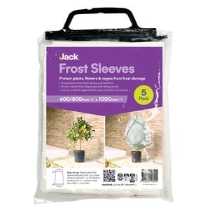 Jack 80cm x 100cm 45gsm Frost Sleeves - 5 Pack