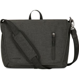 Travelon Urban Anti-Theft 14" Laptop & Tablet Messenger Bag in Slate