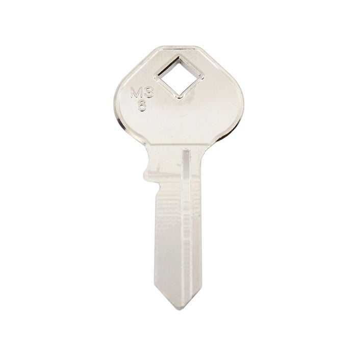 EHI MS6 Silver Blank Key