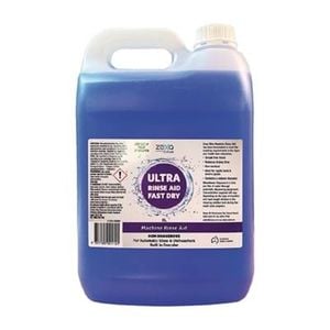 Zexa Rinse Aid Ultra Fast Dry Concentrate 5l Automatic Dishwasher Built-in Descaler Streak Free Australian Made