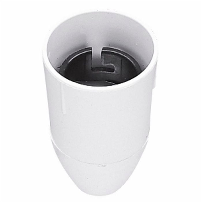 HPM Lampholder with Skirt 37mm - White