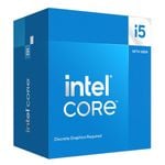 Intel i5 14400F CPU 3.5GHz (4.7GHz Turbo) 14th Gen LGA1700 10-Cores 16-Threads 29.5MB 65W Graphics Card Required Retail Raptor L