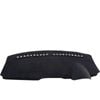 For Fiat 500 07/2014-02/2025 All Models Custom Car Dash Mat Cover Black Dashmat