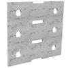 Dunnings 120 x 105mm M10 Galvanised Bracket Plate