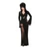 Elvira Costume Women's Dress Up Cosplay Halloween Party Adults Outfit Standard