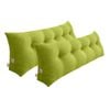 SOGA 2x 180cm Green Wedge Bed Pillows