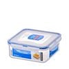 Locknlock 870ml Airtight Classic Square Food/Snack Container Storage Short Clear