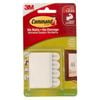Command Small White Adhesive Picture Hanging Strips - 4 Pack